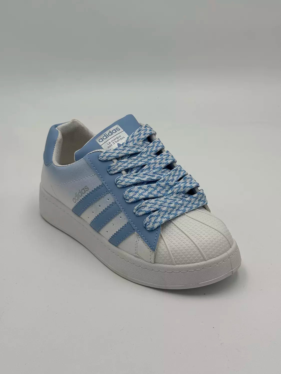 Adidas Superstar (blue colorway)