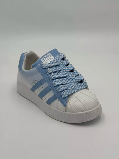 Adidas Superstar (blue colorway)