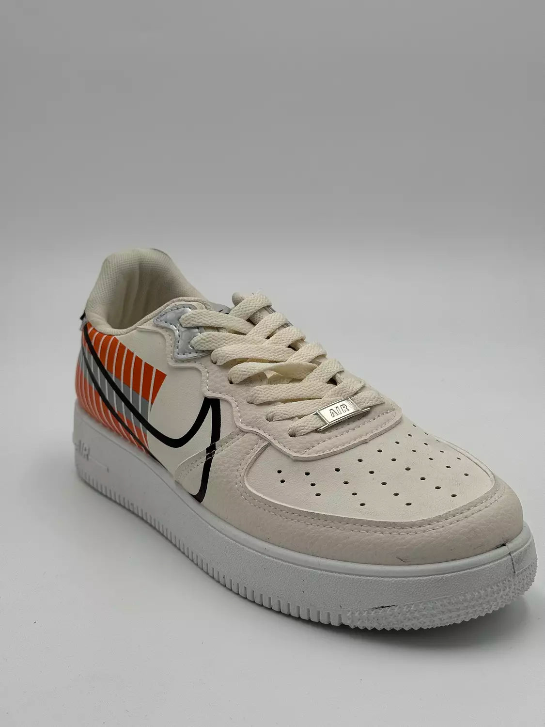Nike Air Force1 React "Bgeige Orange"