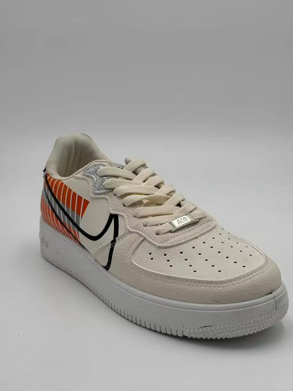 Nike Air Force1 React "Bgeige Orange"