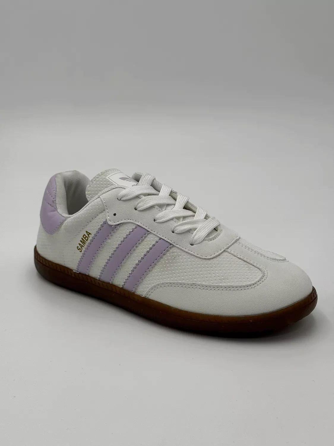 Adidas Samba OG "light purple suede colorway"