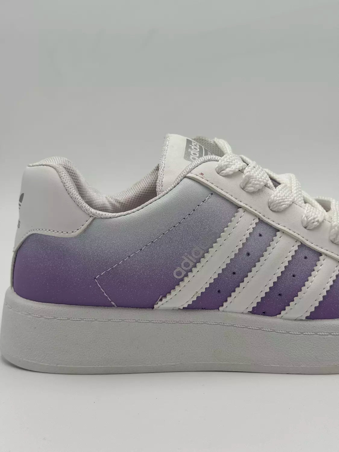Adidas Superstar (purple colorway)