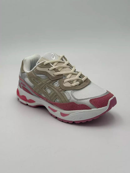 Asics GEL-NYC "mineral beige& pink accents"