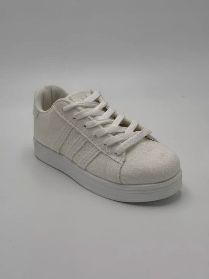 Adidas Superstar "denim textured white"