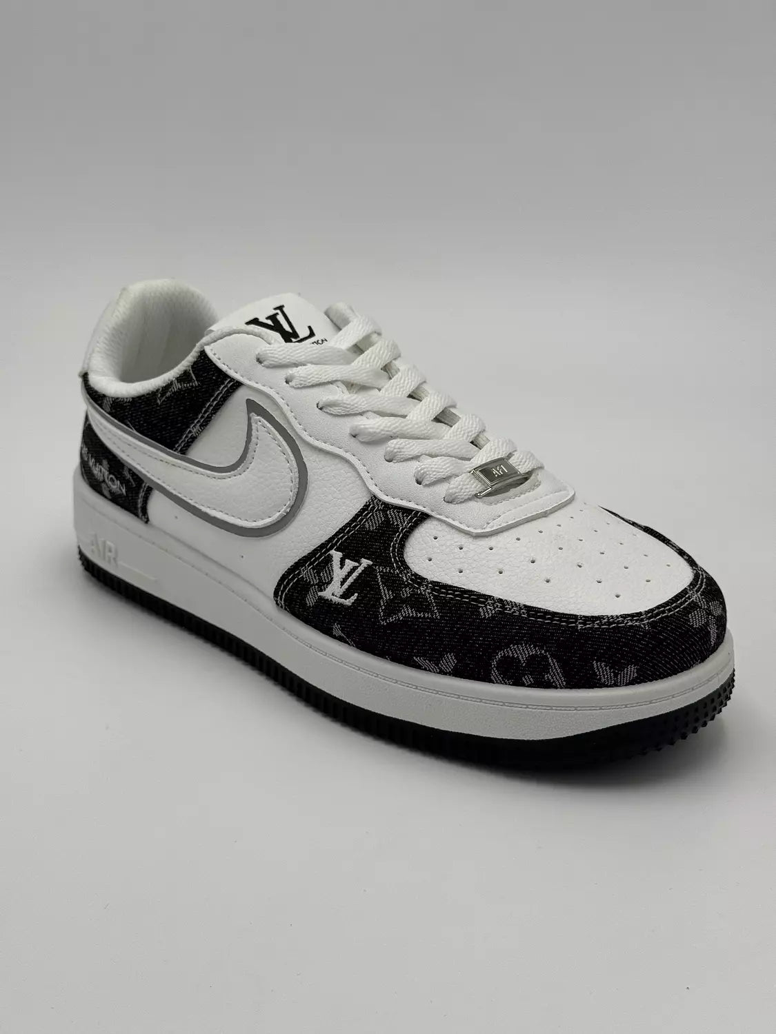 Louis Vuitton x Nike Air Force "Black Denim"