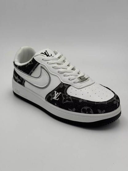 Louis Vuitton x Nike Air Force "Black Denim"