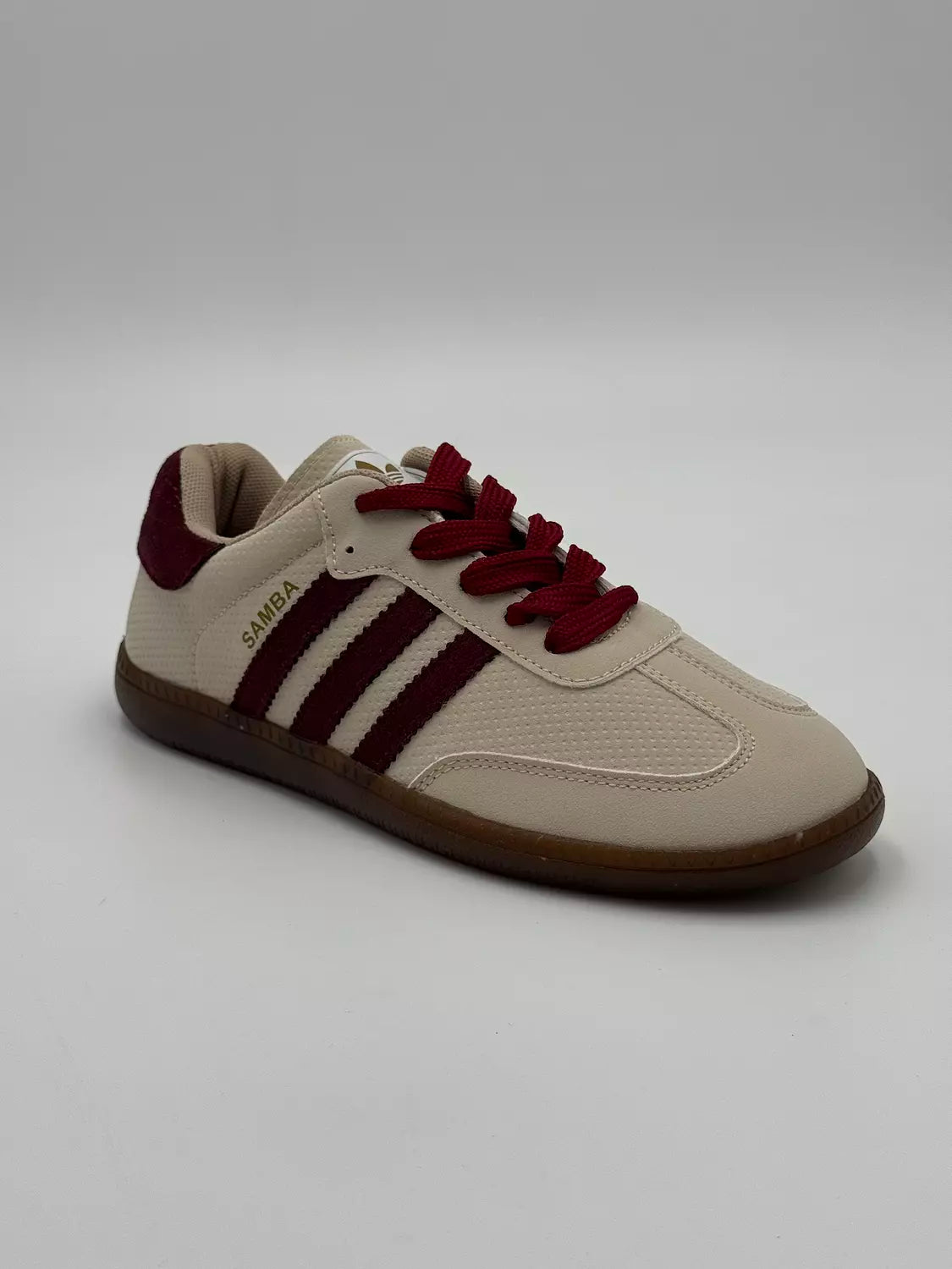 Adidas Samba OG "burgandy straps"