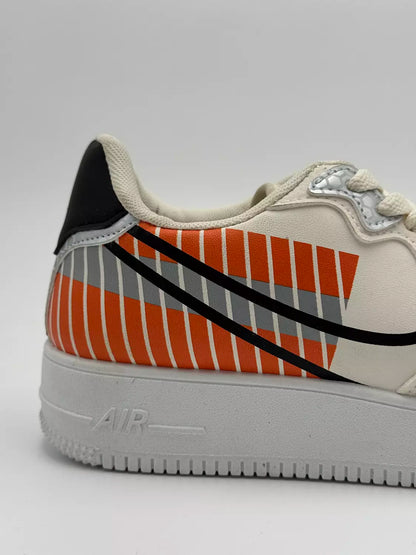 Nike Air Force1 React "Bgeige Orange"