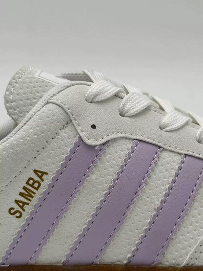 Adidas Samba OG "light purple suede colorway"