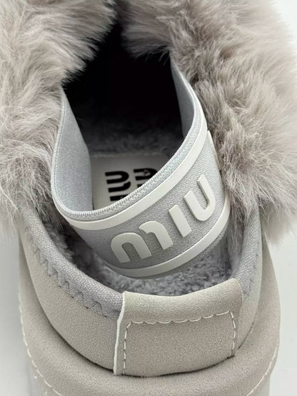 Miu Miu UGG Grey