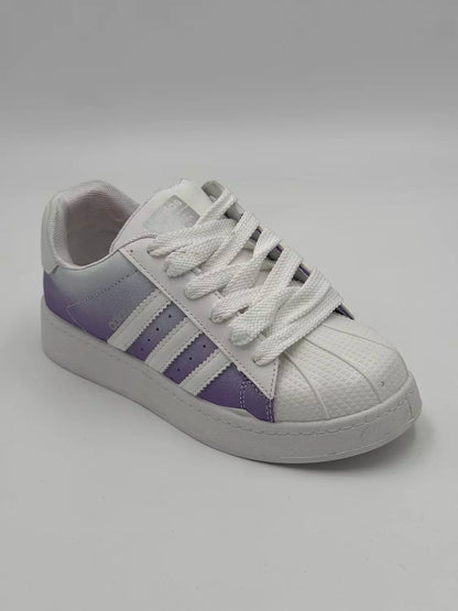 Adidas Superstar (purple colorway)
