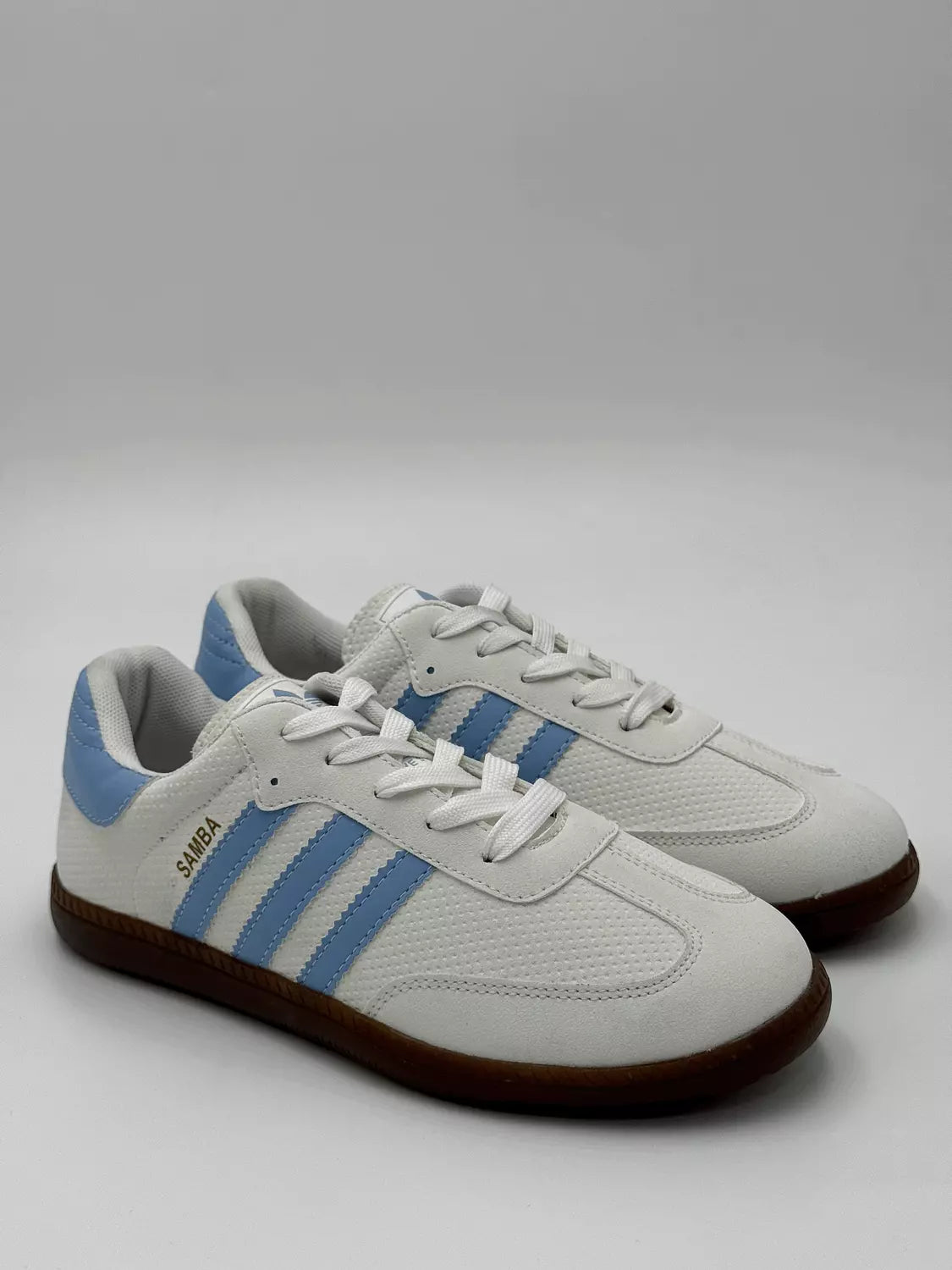 Adidas Samba OG "light blue stripes"