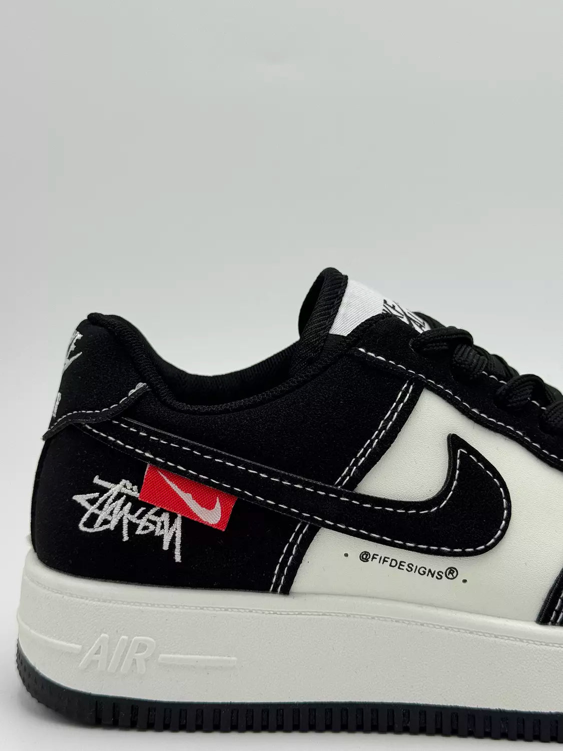 Nike x Stüssy Air Force 1 Low "Black"