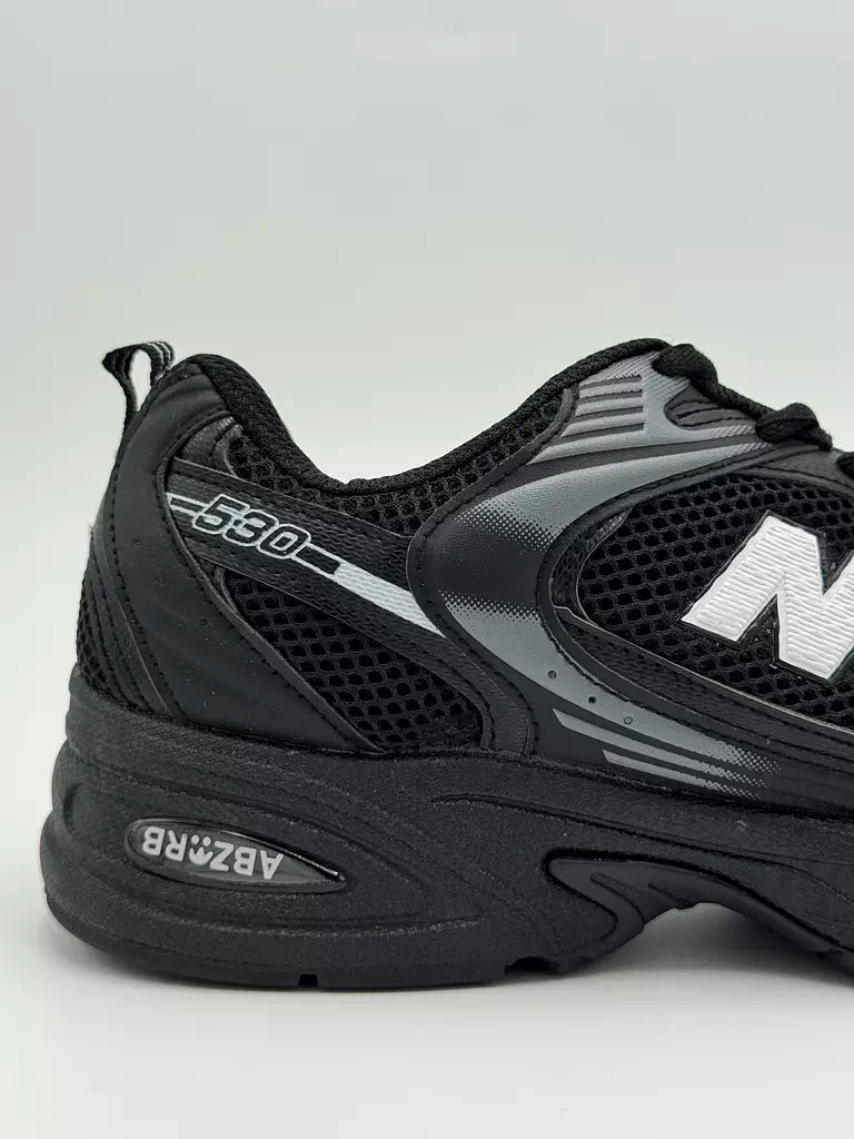New Balance 530 (all black& grey-special sizes )