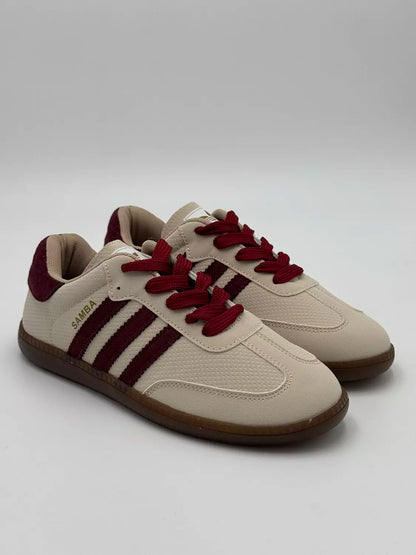 Adidas Samba OG "burgandy straps"