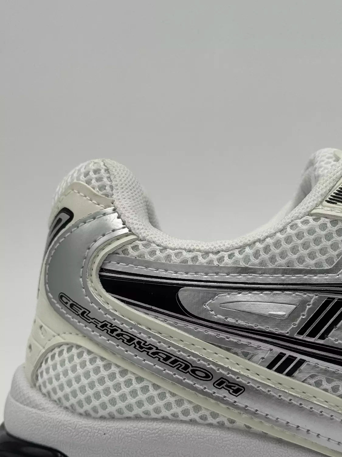ASICS GEL-Kayano 14 " white& silver colorway"
