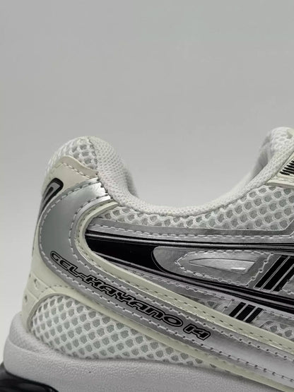 ASICS GEL-Kayano 14 " white& silver colorway"