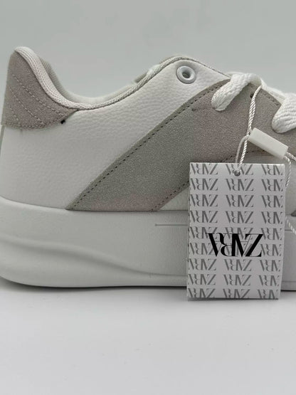 Zara Chunky 220 (white& grey)
