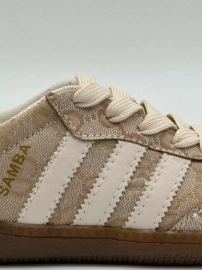 Adidas Samba X Gucci "monogram beige"