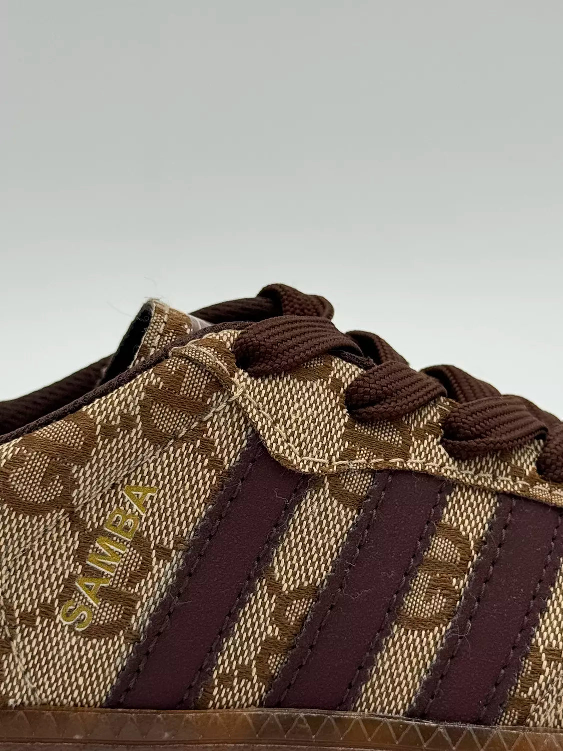 Adidas Samba X Gucci "monogram brown"
