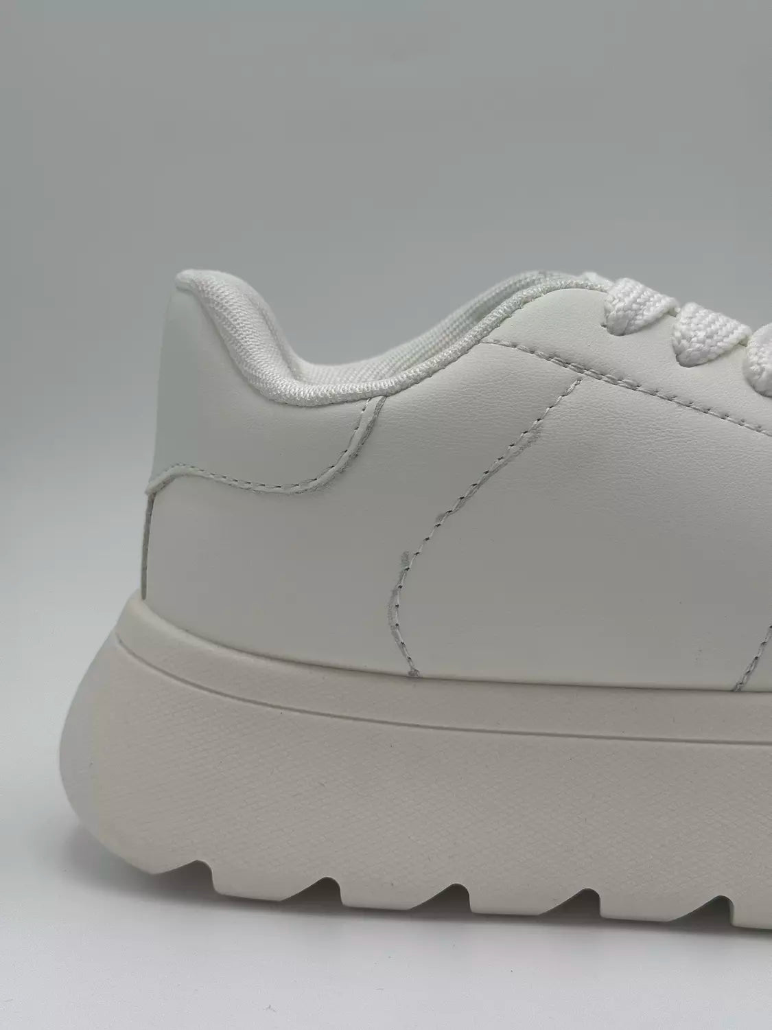 Zara chunky platform " off-white"