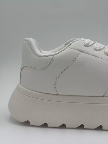 Zara chunky platform " off-white"