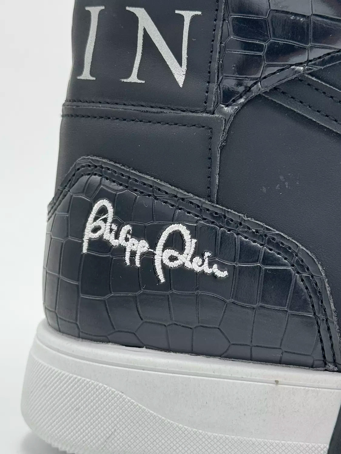 Philipp Plein Phantom Kick$ hi-top "BXBXW"