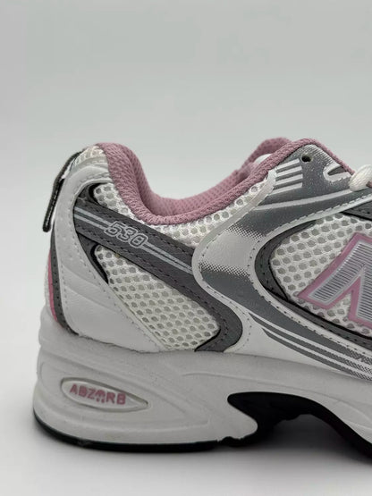 New Balance 530 "grey and pink accents"