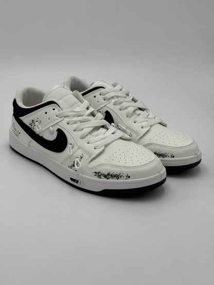 Nike Dunk Low "Grey Panda Ink Art"