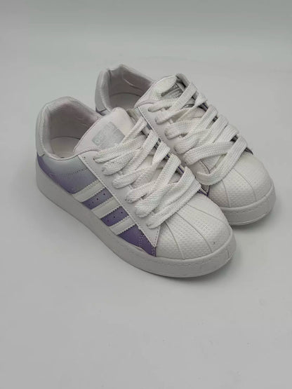 Adidas Superstar (purple colorway)
