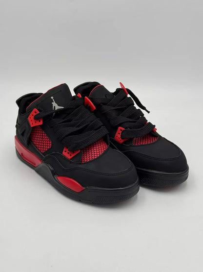 Nike Air Jordan 4 Retro "Black & Red Thunder"