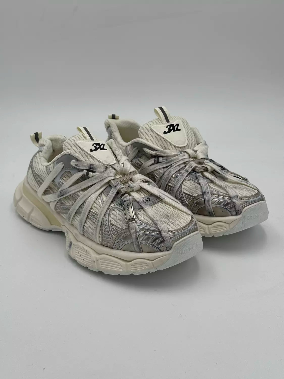 Balenciaga 3XL Extreme Laces "Worn-Out"