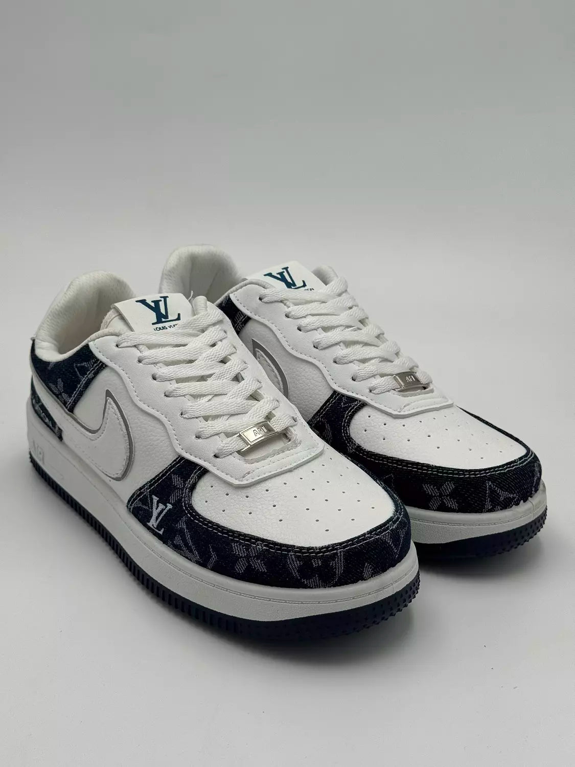 Louis Vuitton x Nike Air Force "Navy Denim"
