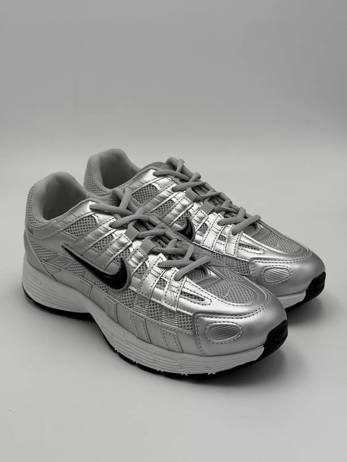 Nike P-6000 "metallic silver and black"