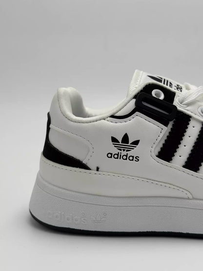 Adidas Forum 84 " black straps"