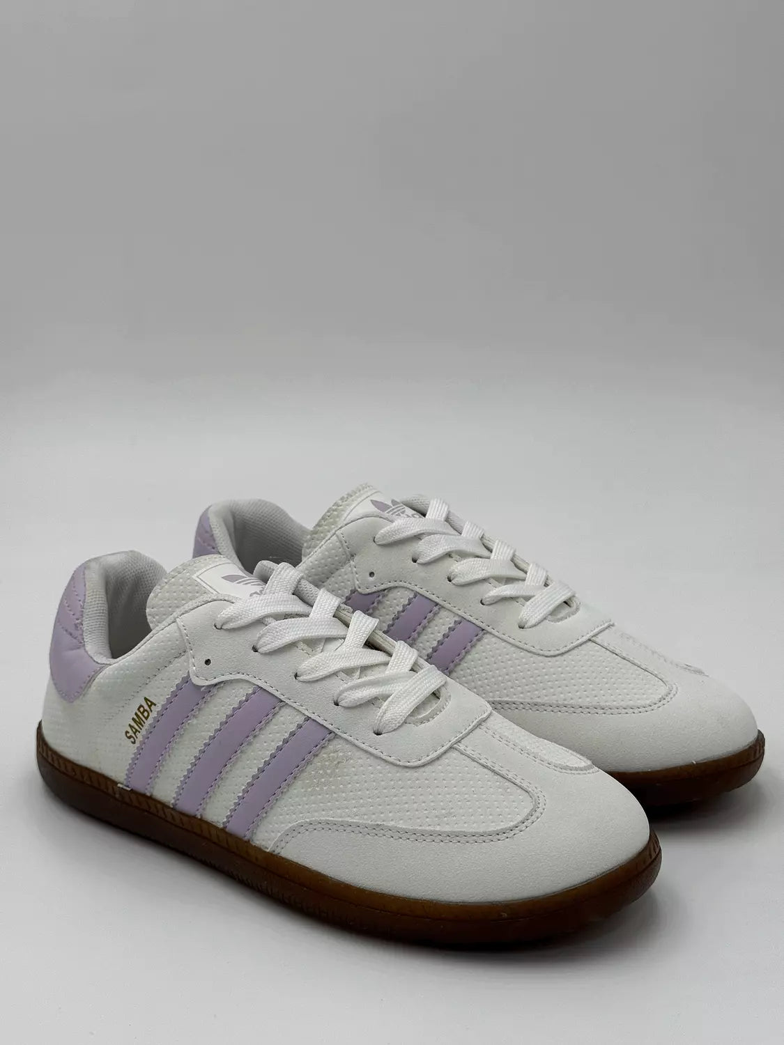 Adidas Samba OG "light purple suede colorway"