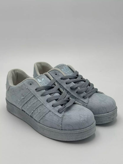Adidas Superstar "denim textured grey"
