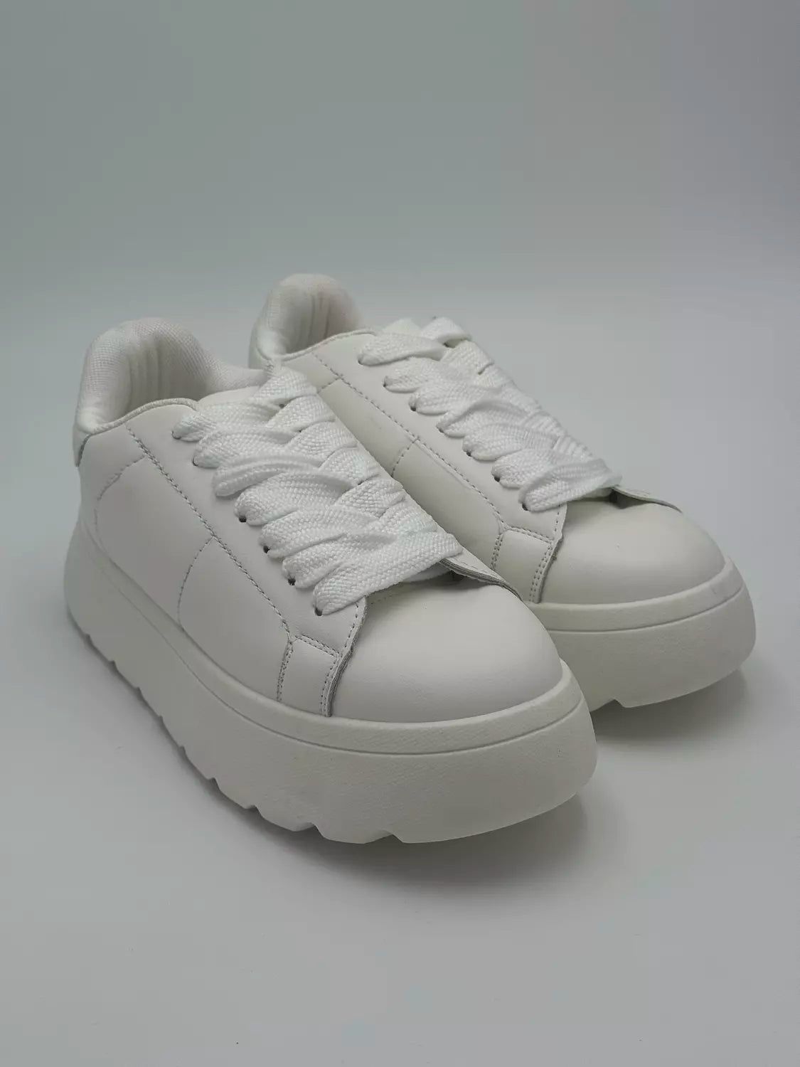 Zara chunky platform " off-white"