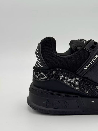 Louis Vuitton LV Trainer "black Damier denim"