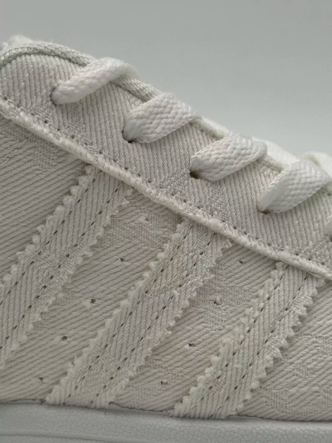 Adidas Superstar "denim textured white"