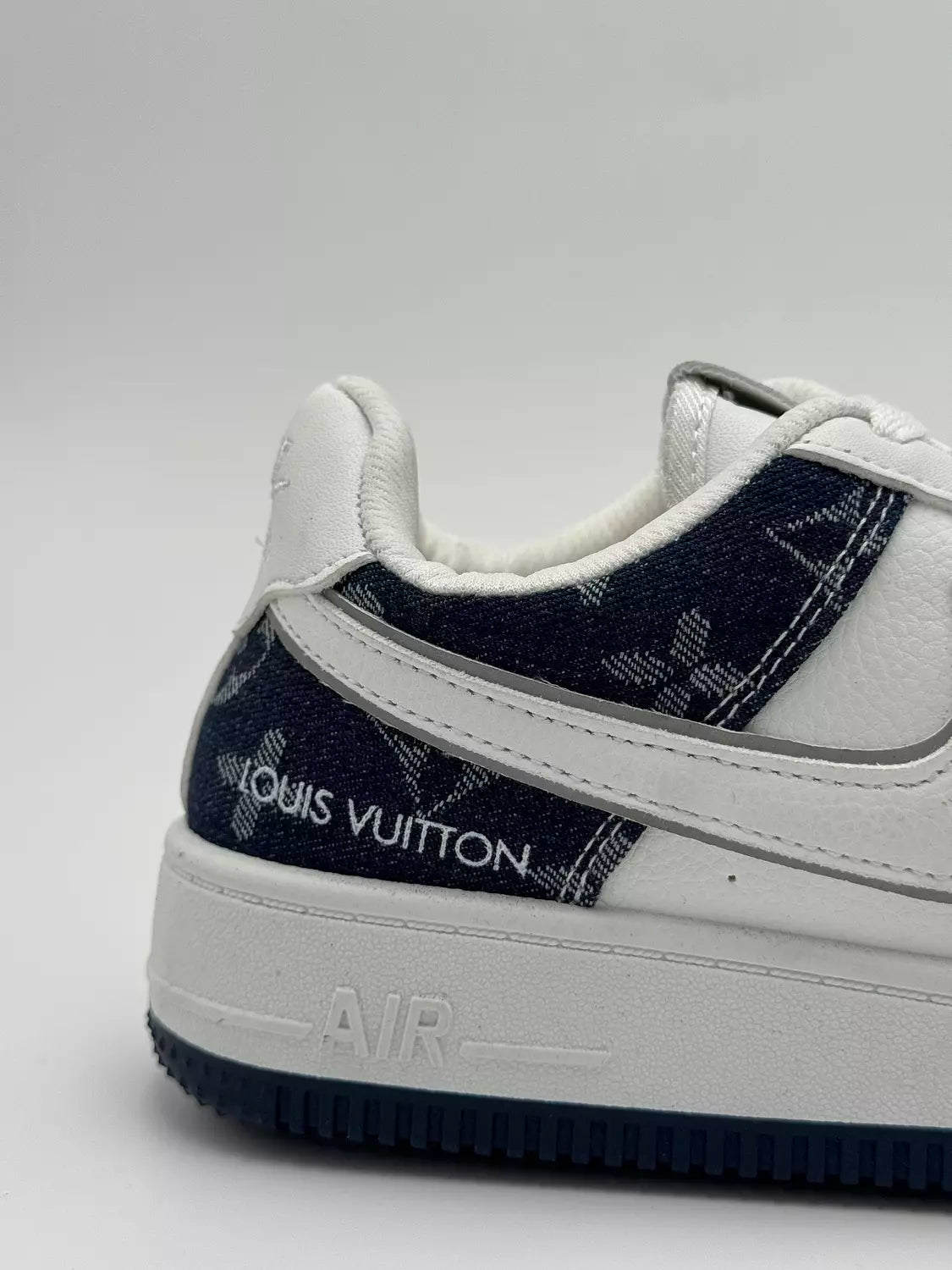 Louis Vuitton x Nike Air Force "Navy Denim"