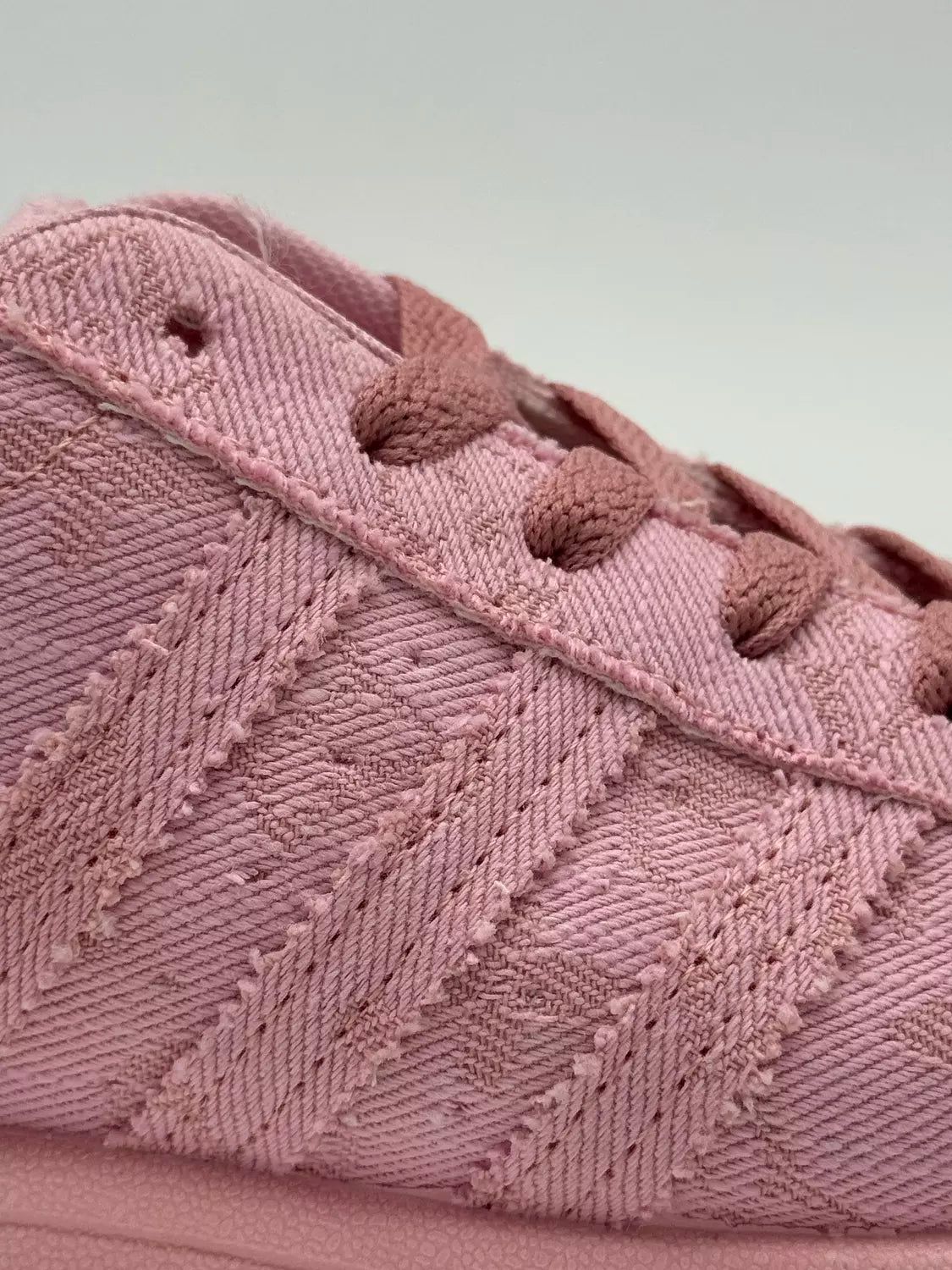 Adidas Superstar "denim textured pink"