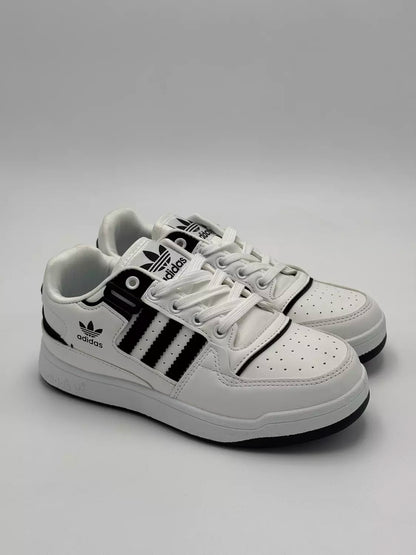 Adidas Forum 84 " black straps"