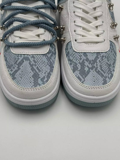 Chrome Hearts x NOCTA x Nike Air Force 1 "blue tint"