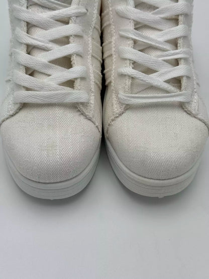 Adidas Superstar "denim textured white"
