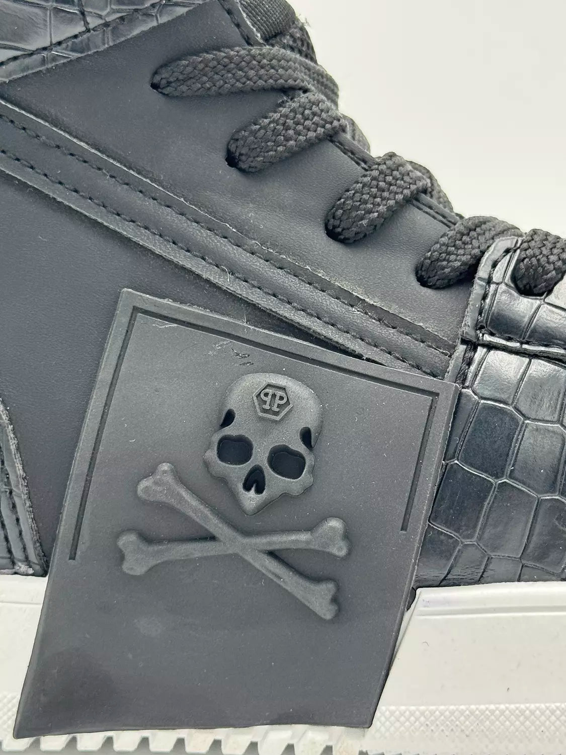 Philipp Plein Phantom Kick$ hi-top "BXBXW"