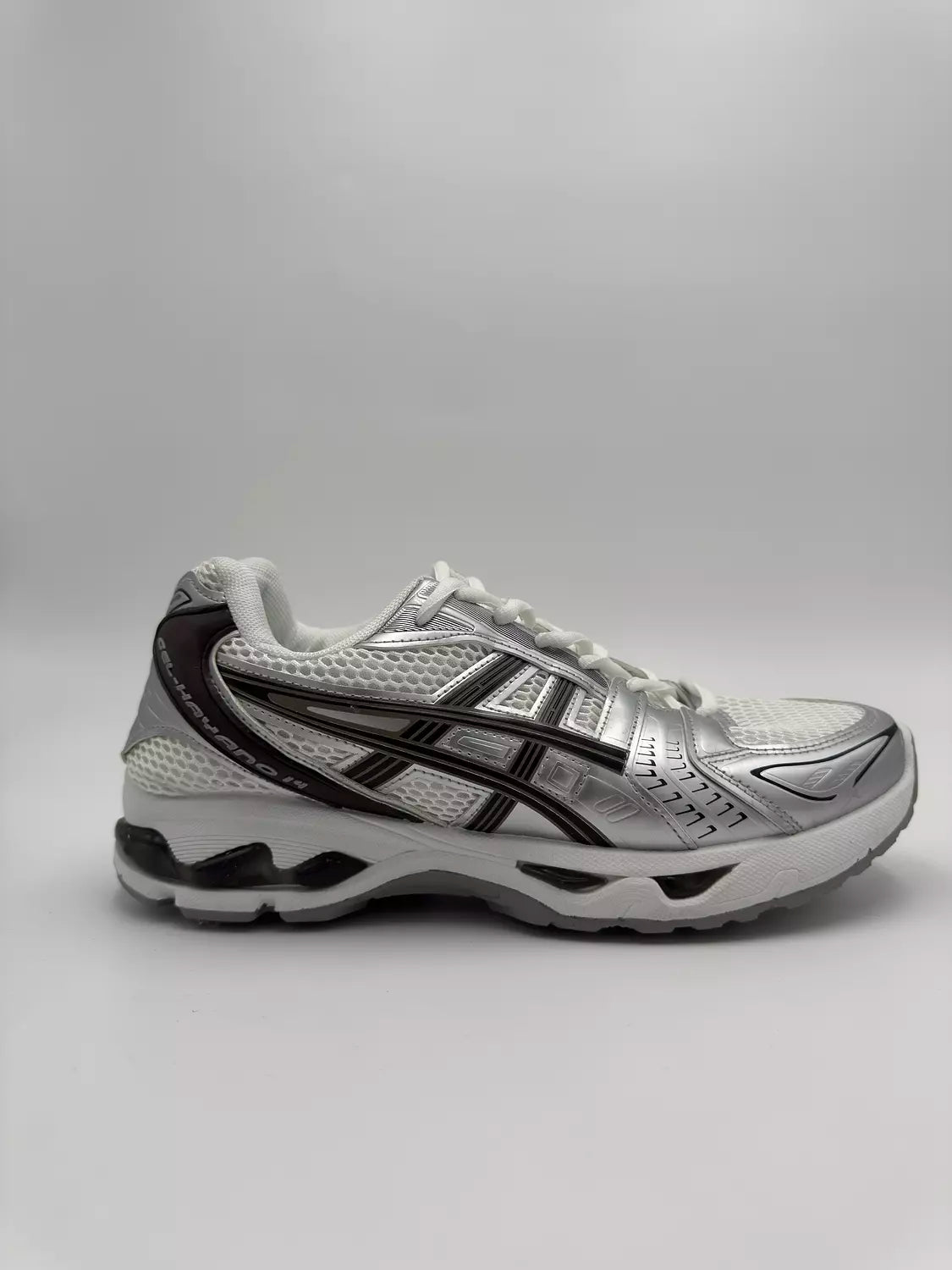 ASICS GEL-Kayano 14 “metallic silver & brown colorway"