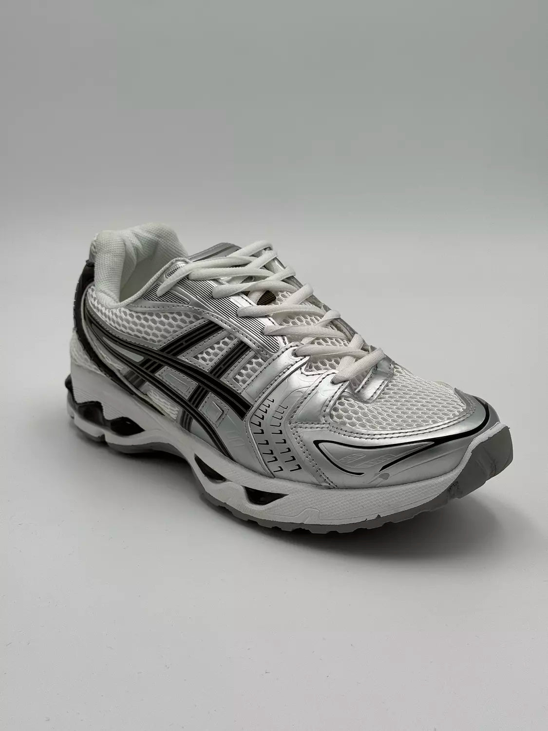 ASICS GEL-Kayano 14 “metallic silver & brown colorway"