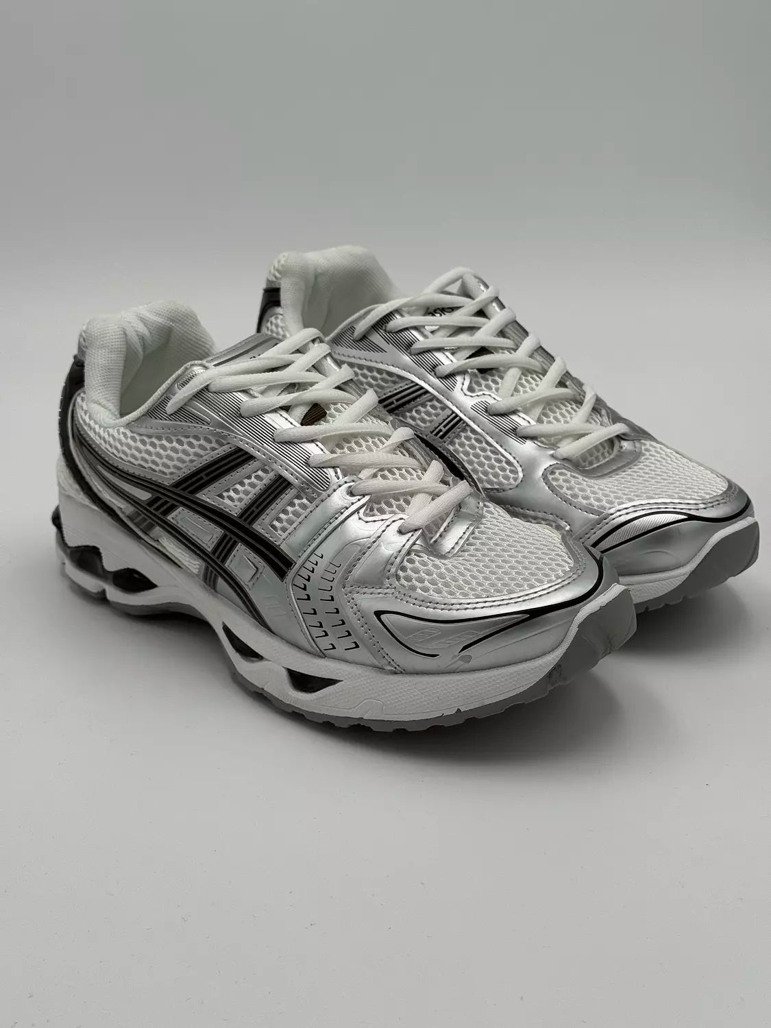 ASICS GEL-Kayano 14 “metallic silver & brown colorway"