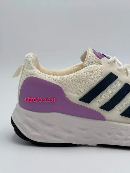 Adidas Ultraboost (purple accents)